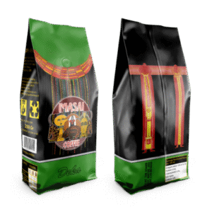 MASAAI COFFEE Green Deka Decaffeinated Africa Medium Roasted Coffee – 250g