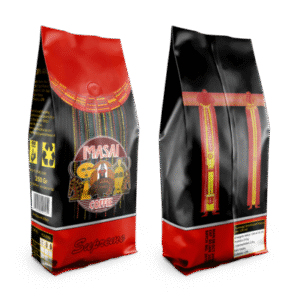 MASAAI COFFEE Red Supreme Africa Medium Roasted Coffee – 250g